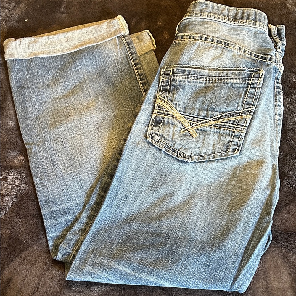 BKE Tyler Straight Light Blue Denim Jeans